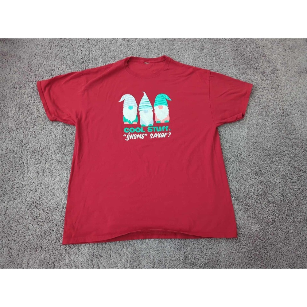Five Below T Shirt Mens L Gift Over The Top Christmas Cool Stuff Gnome Sayin.